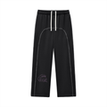 Contrast-Stitched Fleece Sweatpants