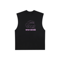 Raw Edge Cotton Tank Top